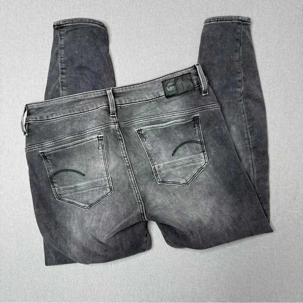 G-Star Arc 3D Mid Skinny Jeans Grey Size 31 - Picture 7 of 8